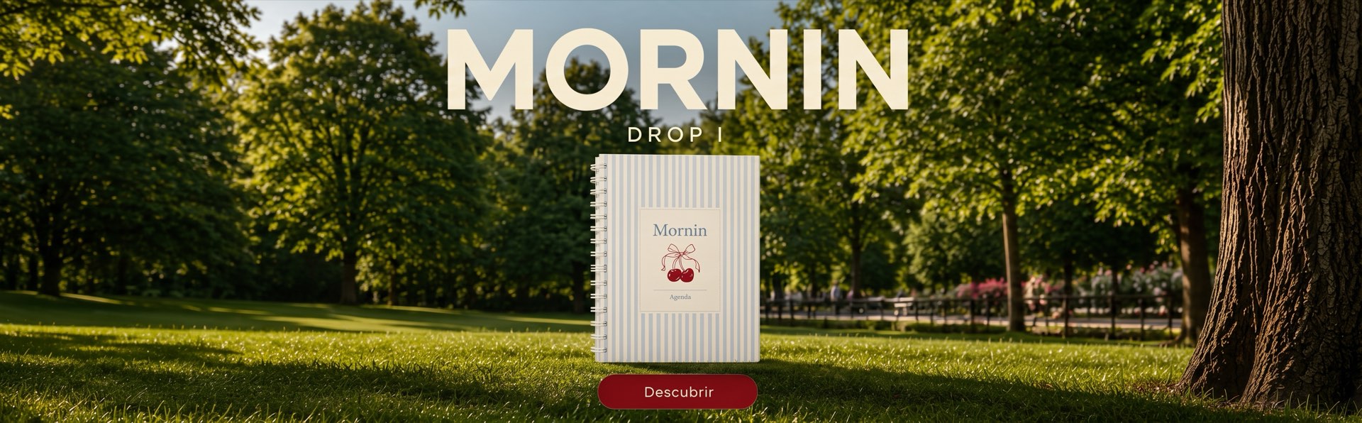 Mornin — Drop 01. Descubre la agenda semestral en papel.